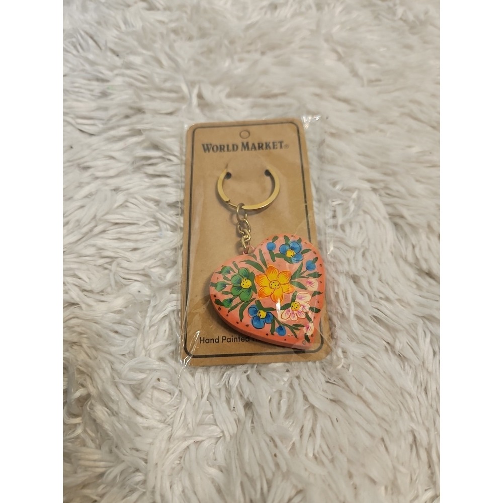 Hand Painted Keychain NEW